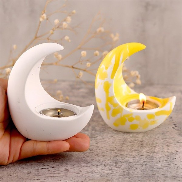 Producto - Molde portavela luna ULTIMAS