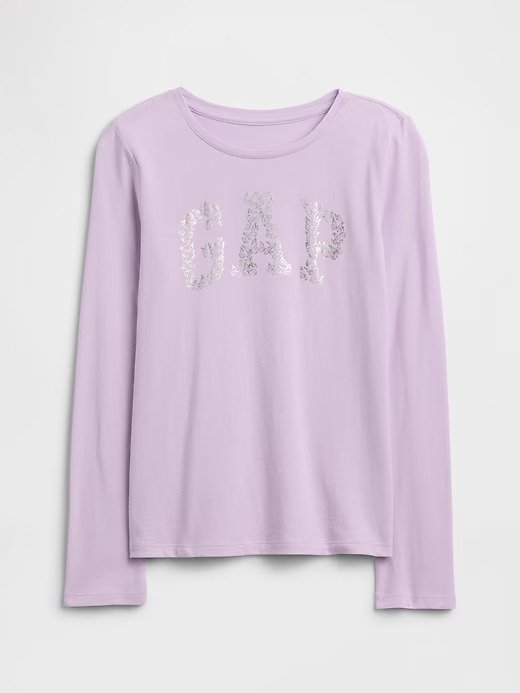Remera manga larga gap talle 12 lila