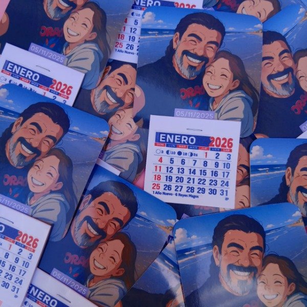 Producto - Calendario imantado con foto