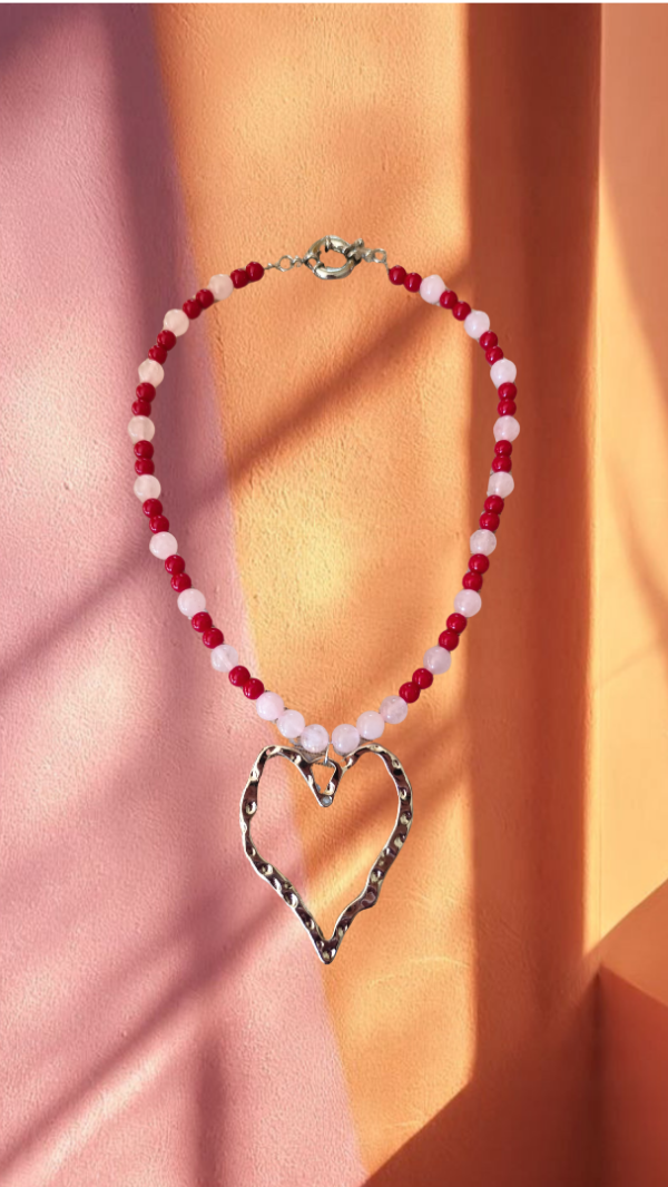 Producto - Collar Victoria RedCuarzo Rosa - 0