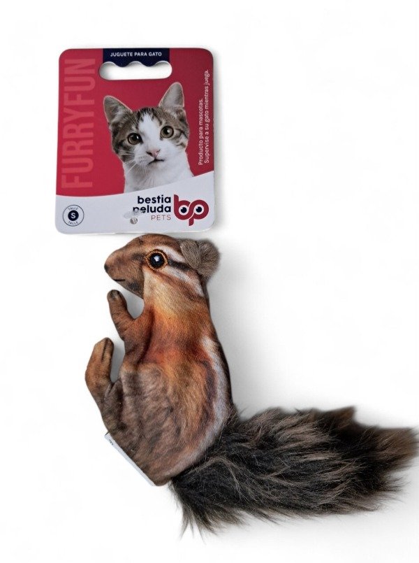 Producto - Peluche Ardilla Suave Textura Crunch