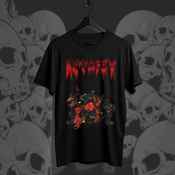 Remera autopsy mental funeral