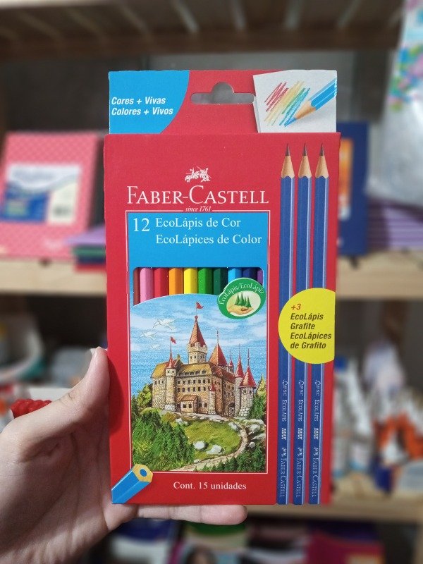 Producto - Lápices de Colores Faber-Castell 12+3
