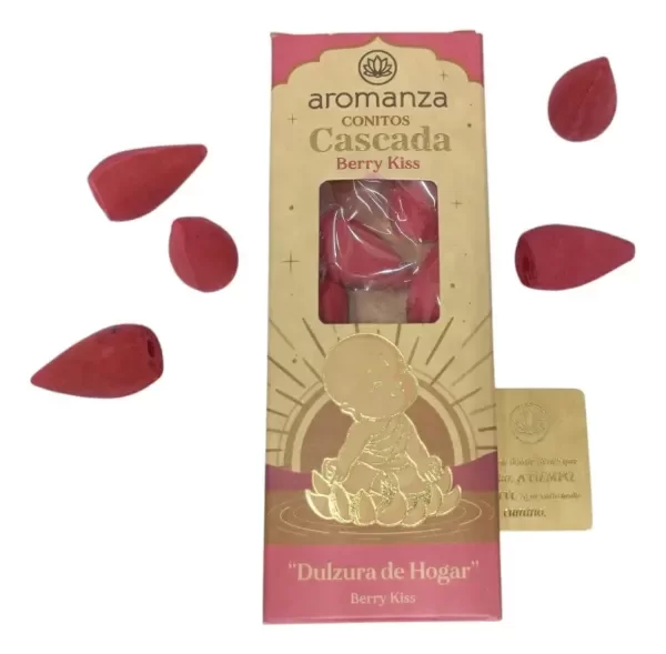 Producto - Cono Cascada Aromanza X10  BERRY KISS