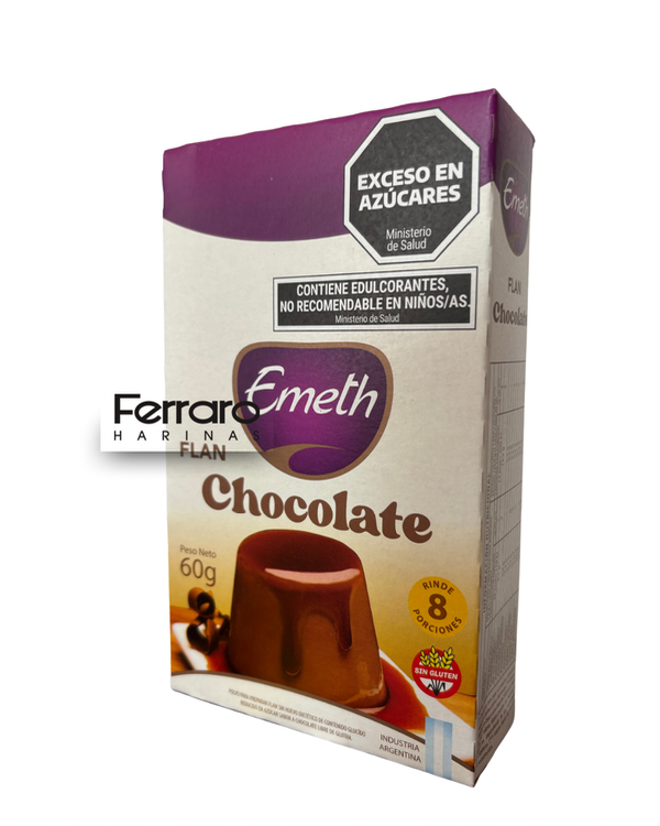 Producto - Flan Emeth chocolate 60gr