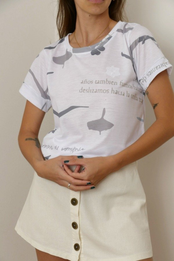 Producto - REME - Estampa océano gris
