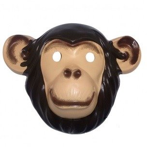 Producto - Máscara plástico Chimpance x6u.