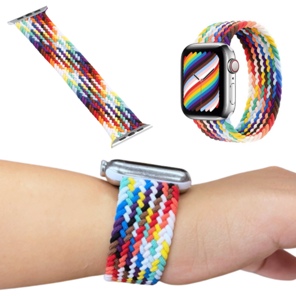 Producto - Malla Smartwatch De Tela 42/44/45/49mm Elastica