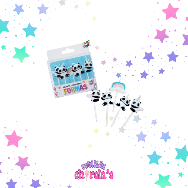 Producto - SET VELAS - PANDA