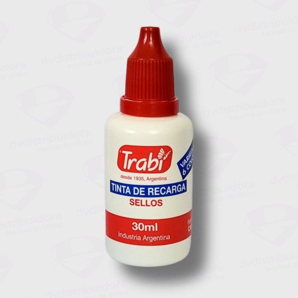 Producto - TINTA TRABI SELLO 30ml Roja