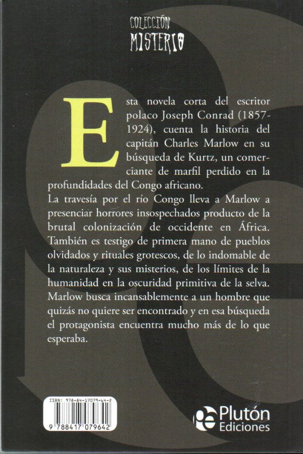Producto - Joseph Conrad - El corazón de las tinieblas (Pluton) - 1