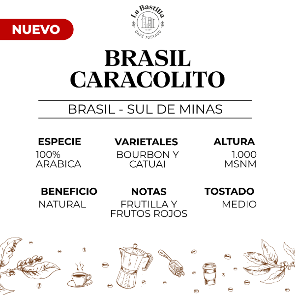 Producto - CAFÉ BRASIL CARACOLITO