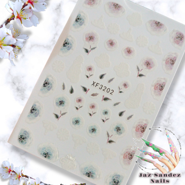 Producto - STICKER FLORES #B18