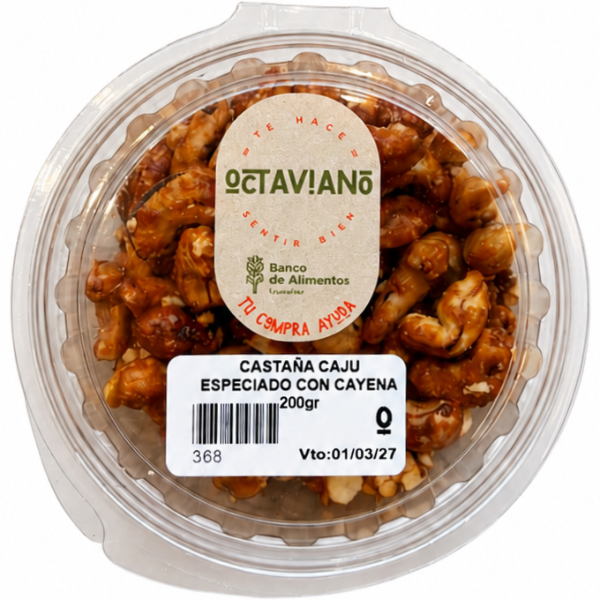 Producto - CASTAÑA CAJU ESPECIADO CON CAYENA