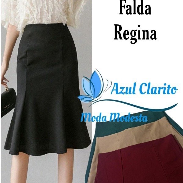 Producto - Falda Regina tela Bengalina