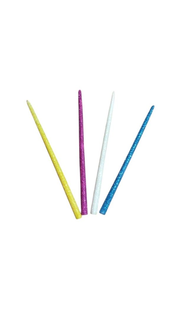 Producto - VELA DE COLORES Y BRILLO