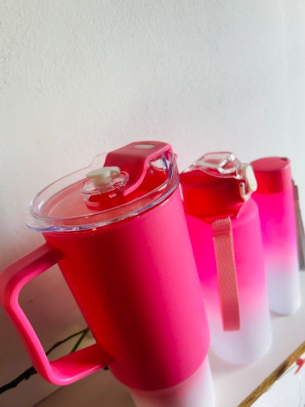 Producto - Kit degrade x 3 con vaso alto y botellas - 4