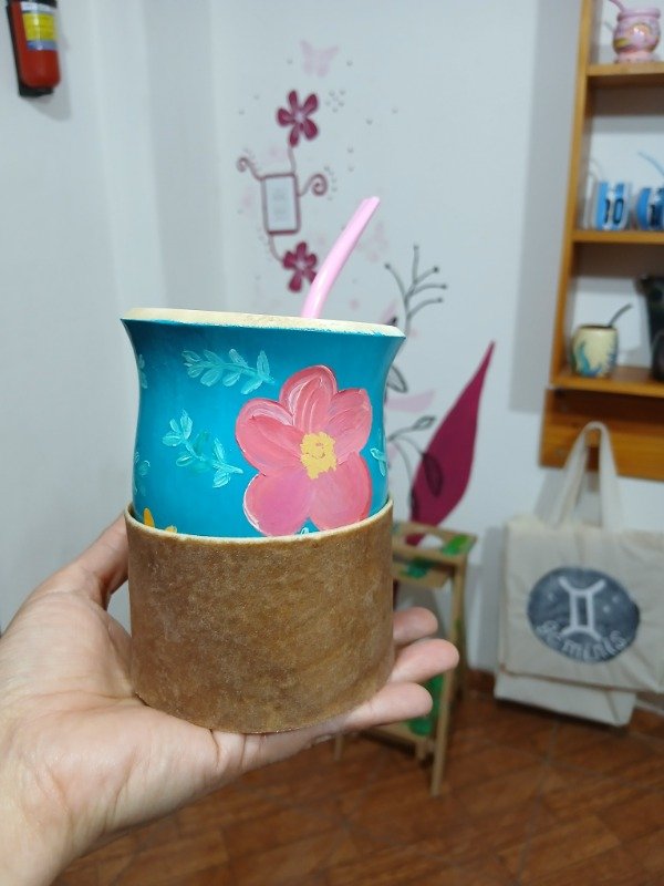 Producto - Mate de calabaza " CARIBBEAN" - 5