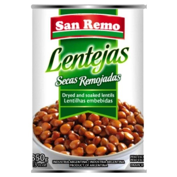 Producto - LENTEJAS SAN REMO 24u x 300grs