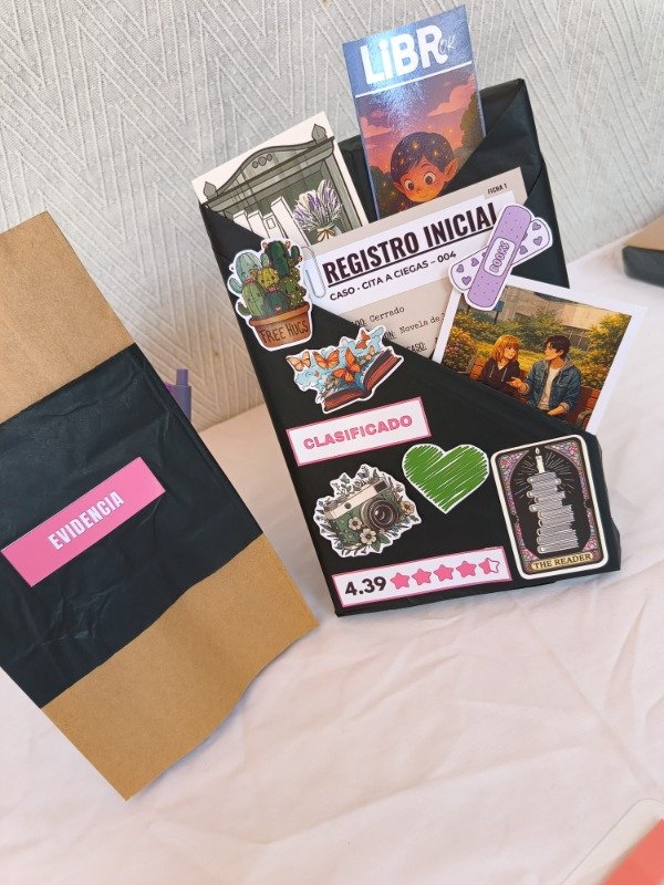 Producto - Caso: Cita a ciegas - 004 - Novela de literatura juvenil