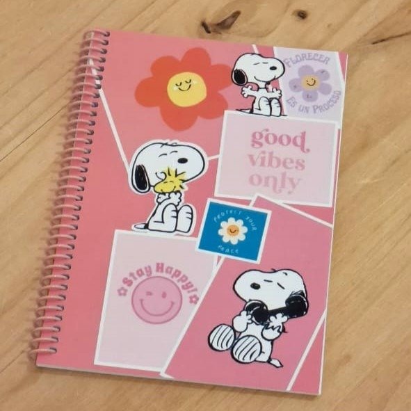 Producto - Cuaderno espiralado A5 con dibujos