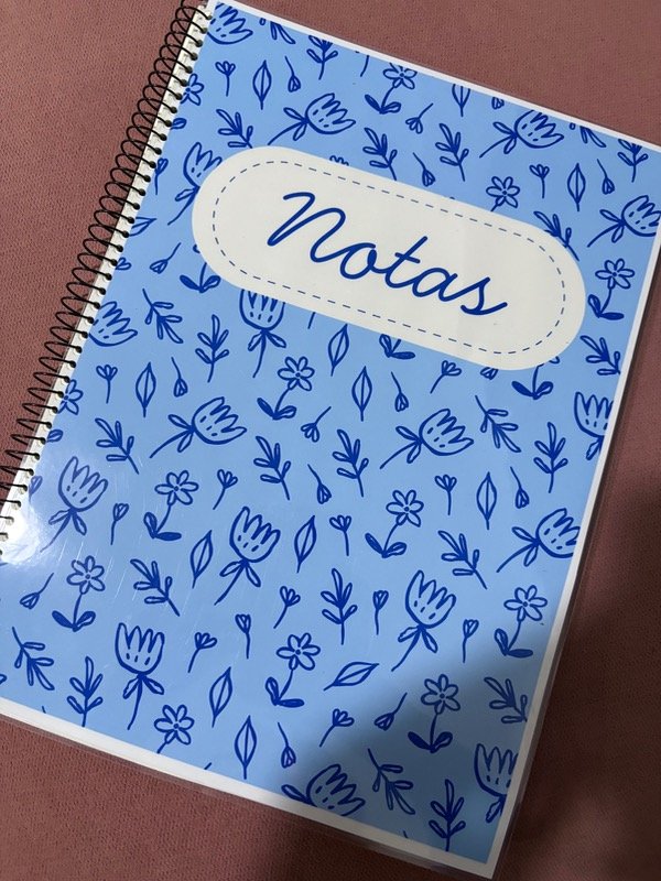 Producto - Cuaderno azulito