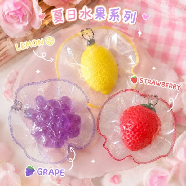Producto - Squishy con Cadenita Frutas CY