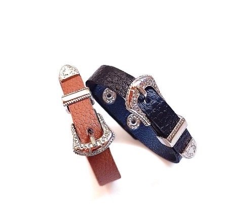 Producto - Brazalete Jana cuero suela