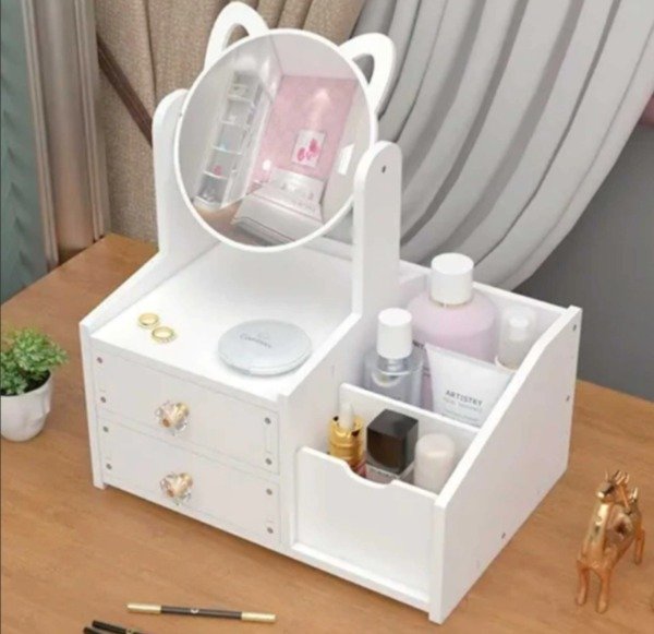 Producto - Alajero/organizador con espejo gatito