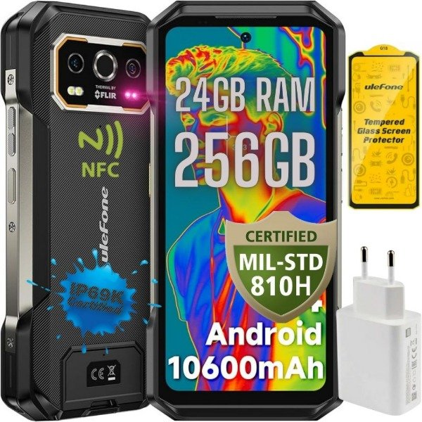 Producto - ULEFONE ARMOR 27T PRO CÁMARA TÉRMICA CERTIFICACIÓN MILITAR ( 256GB )
