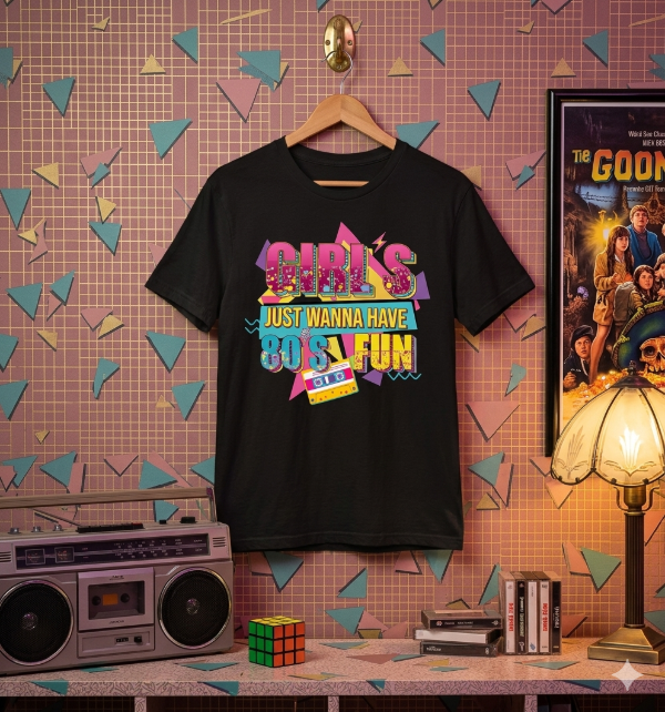 Producto - Remera Algodon Girls Just Wanna Have Fun Negra