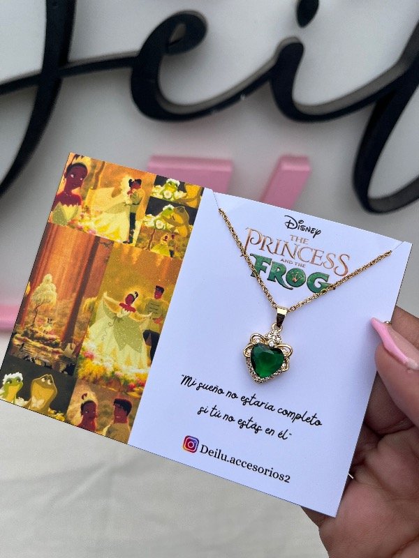 Producto - Collar La Princesa y el Sapo
