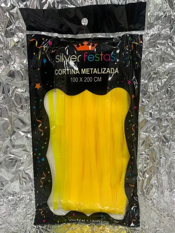 Producto - Cortina neón amarilla