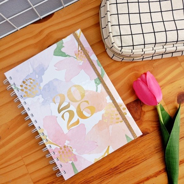 Producto - Agenda semanal premium 2026 Floral