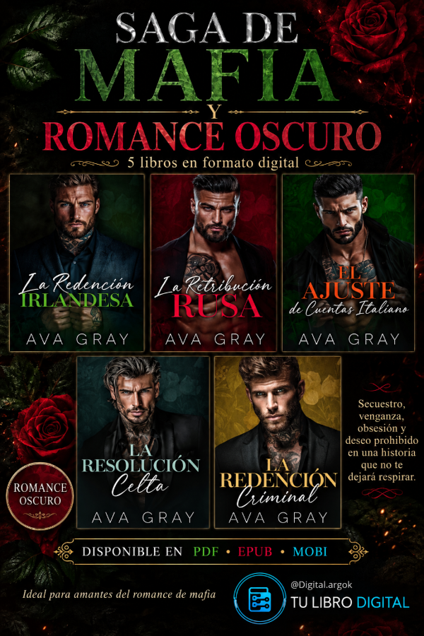Producto - SAGA DE MAFIA Y ROMANCE OSCURO  AVA GRAY
