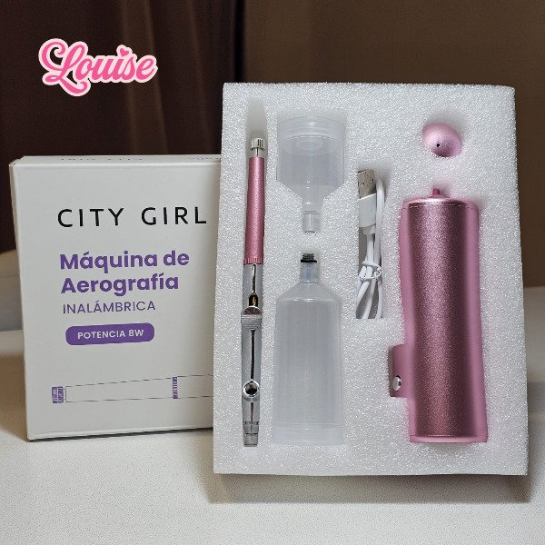 Producto - Aerógrafo inalámbrico City Girl (8W)