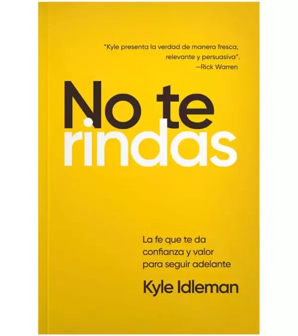 Producto - No te rindas