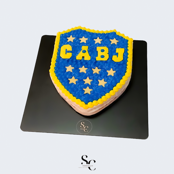 Producto - Torta Sándwich Escudo Boca Juniors