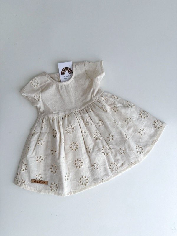 Producto - Vestido gardenia crudo