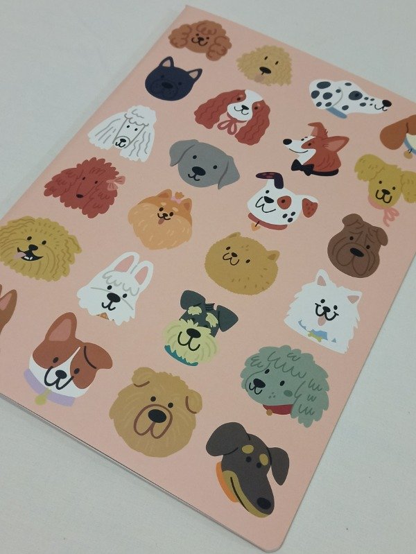 Producto - Libreta Pink Perritos