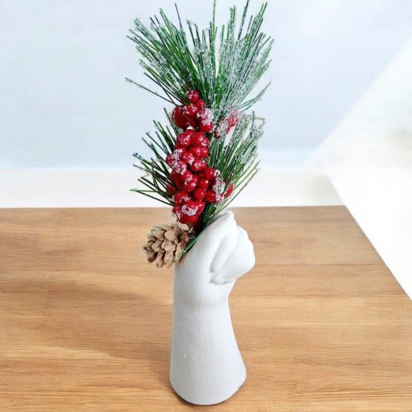 Producto - Florero mano yeso