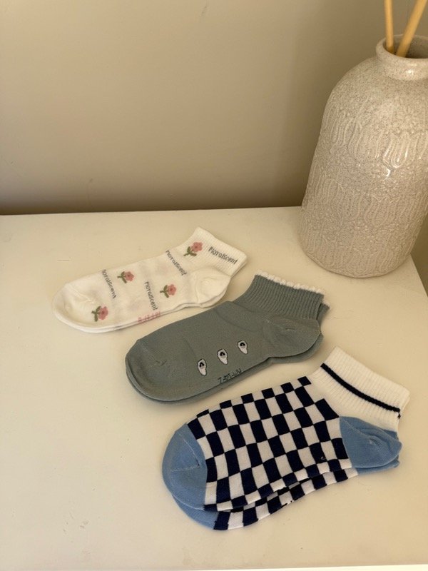 Producto - Pack media soquete algodón x3 #3