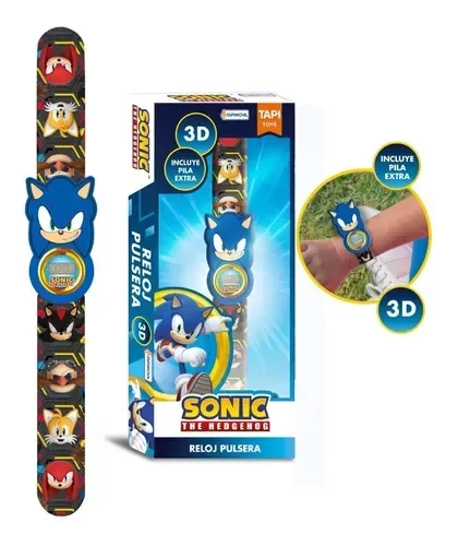 Producto - Reloj Digital Sonic Sega Pulsera Mágica Juguete