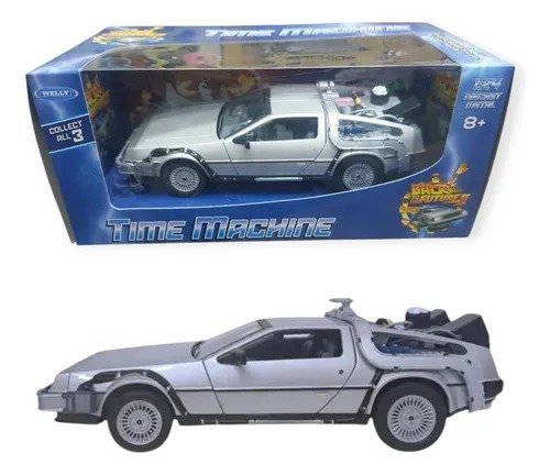 Producto - Auto Volver Al Futuro Delorean II Metal 1:24 Welly