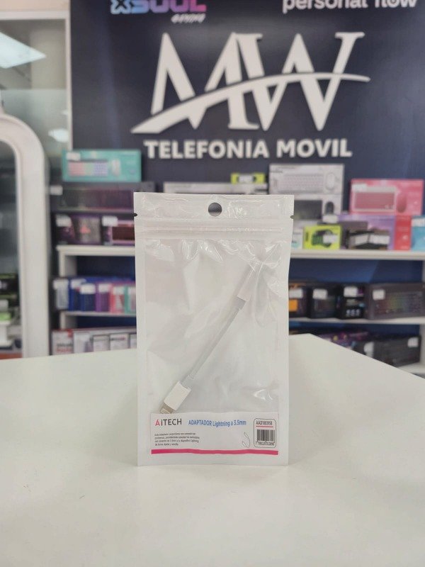 Producto - Adaptador Iphone a 3.5mm Aitech AIAD100395B