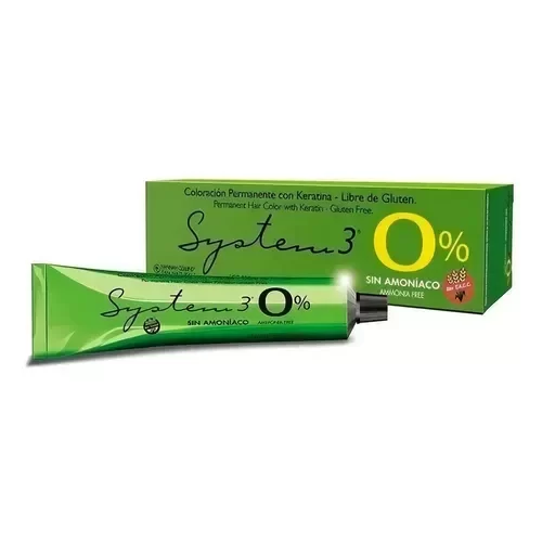 Producto - Coloración System 3 SIN AMONIACO x60ml NUMERO 7.73