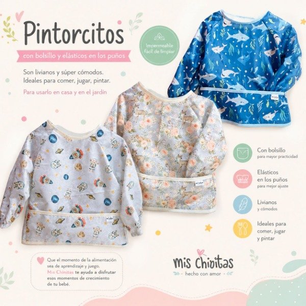 Producto - Pintorcito con mangas