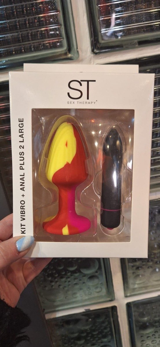 Producto - KIT VIBRO + ANAL PLUG LARGE