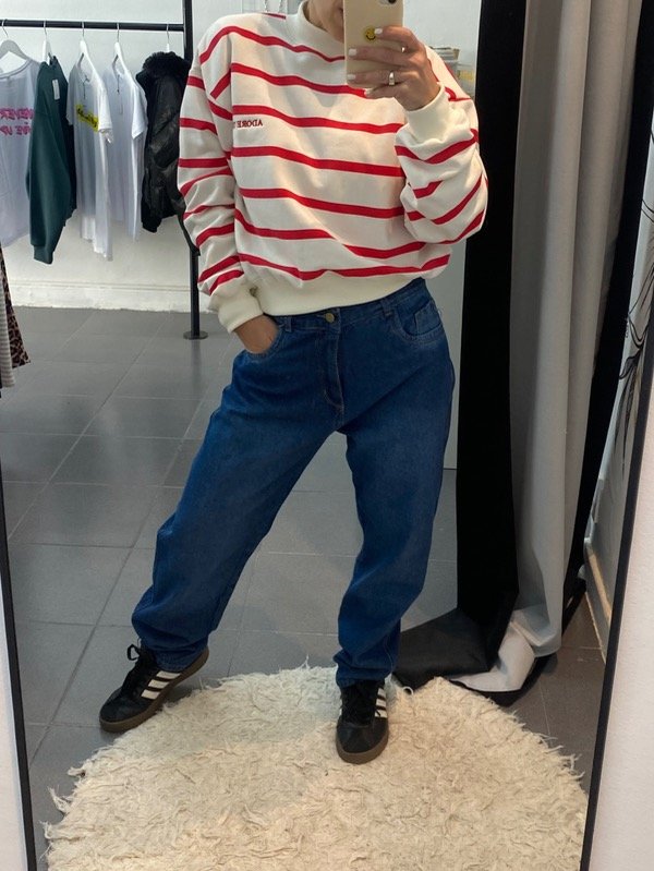 Producto - Jean Mom azul
