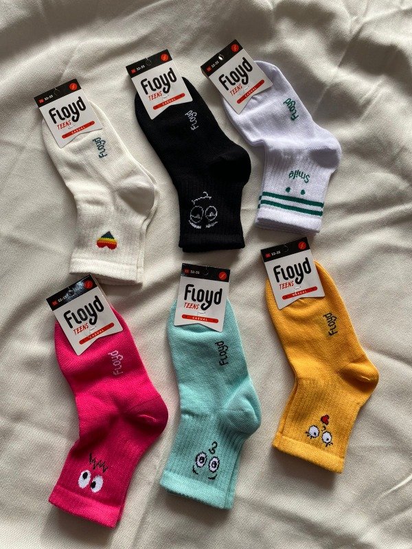 Producto - Medias 3/4 Floyd teens (32 al 35) - COD 458